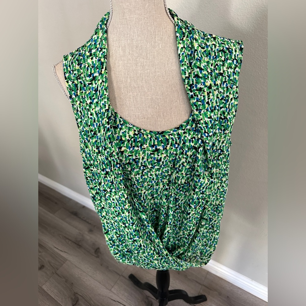 Vince Camuto Multicolor Patterned Top